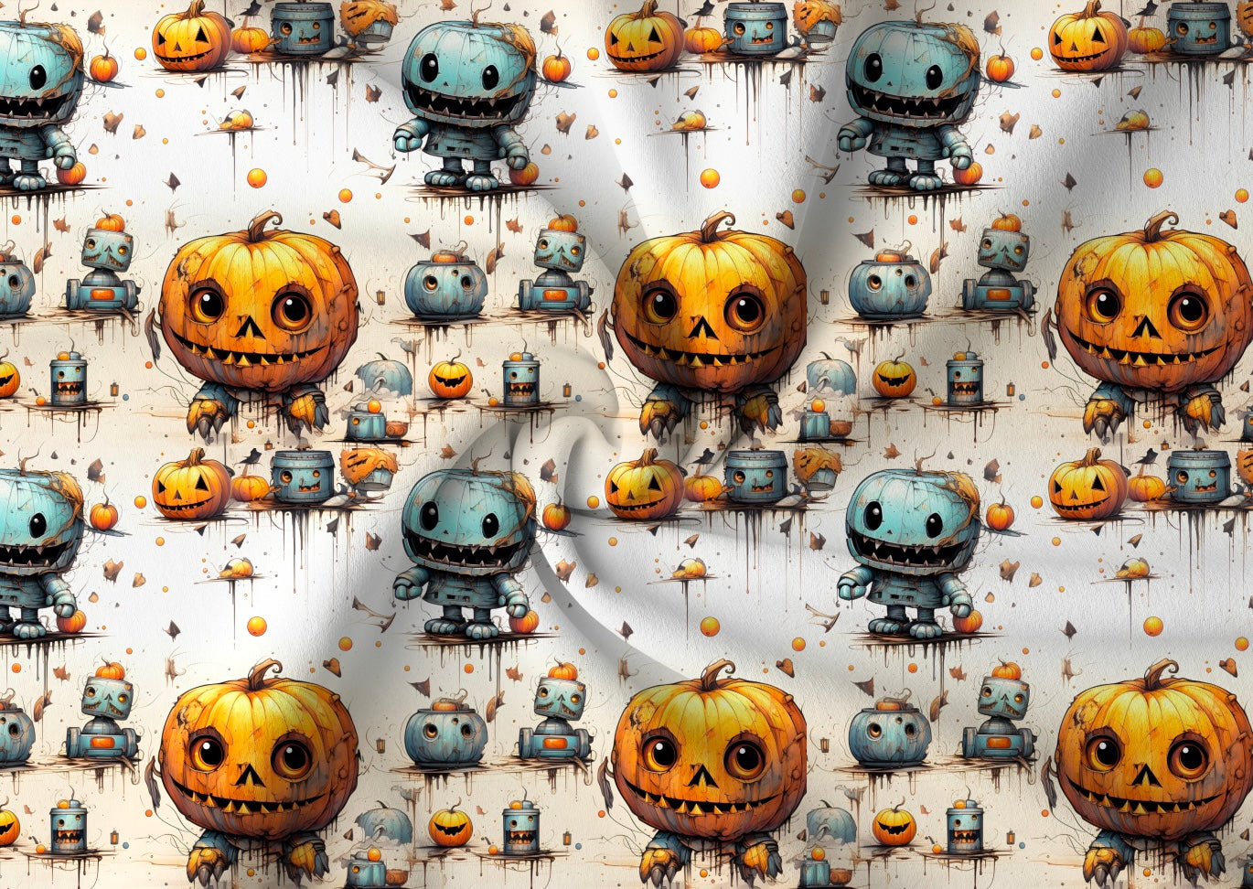 Pumpkin Monster Halloween